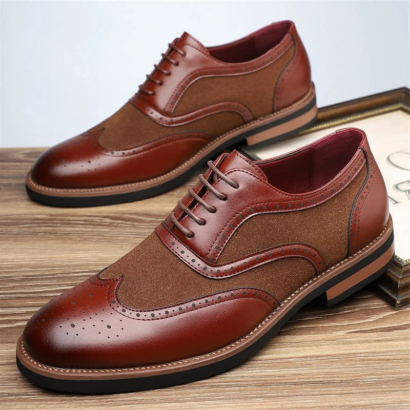 Larvik Genuine Leather Oxfords