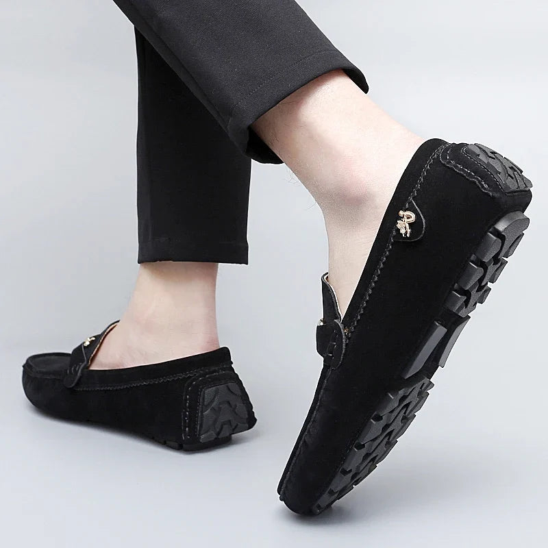 Delmar Genuine Suede Loafers