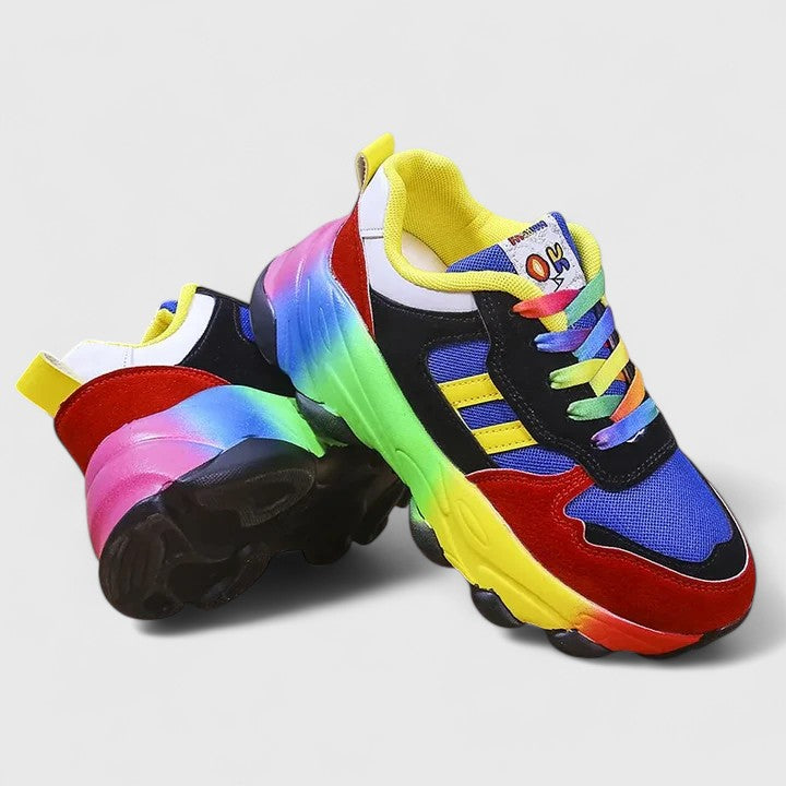 Maya | Dynamic Multicolored Sneakers