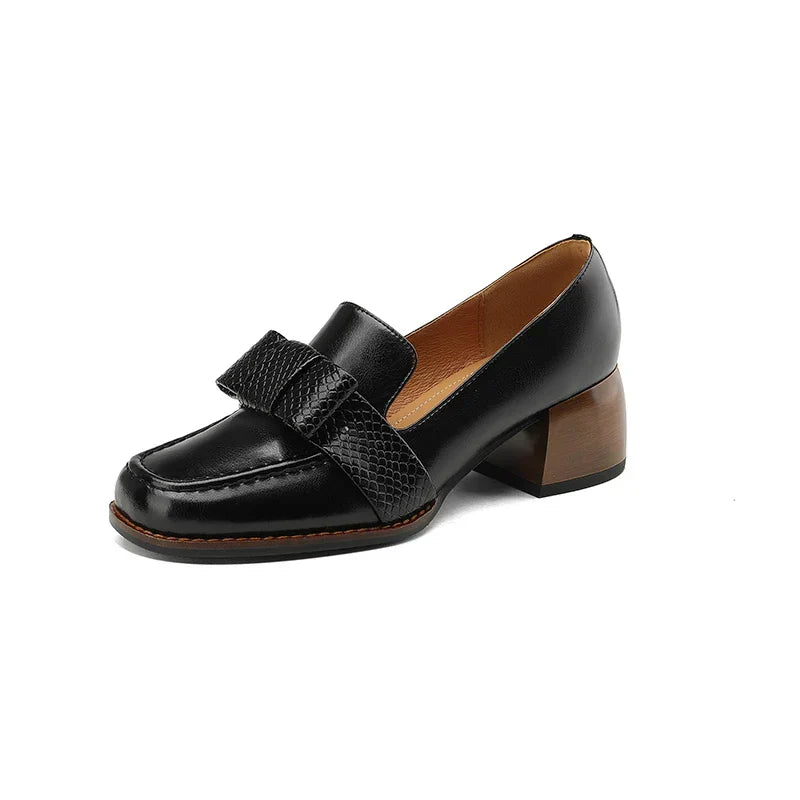 Armelle | Textured Loafers