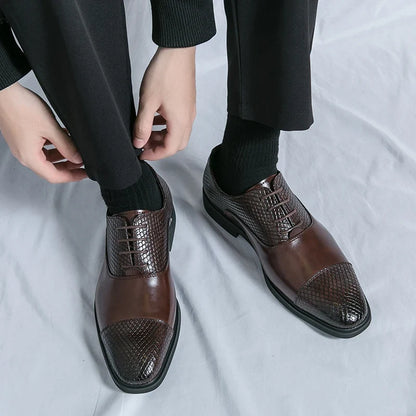 Slyther Genuine Leather Brogues