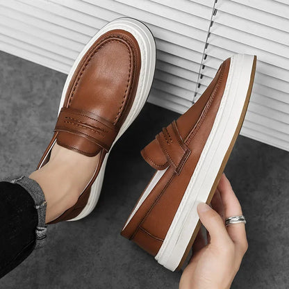 Moico Genuine Leather Loafers