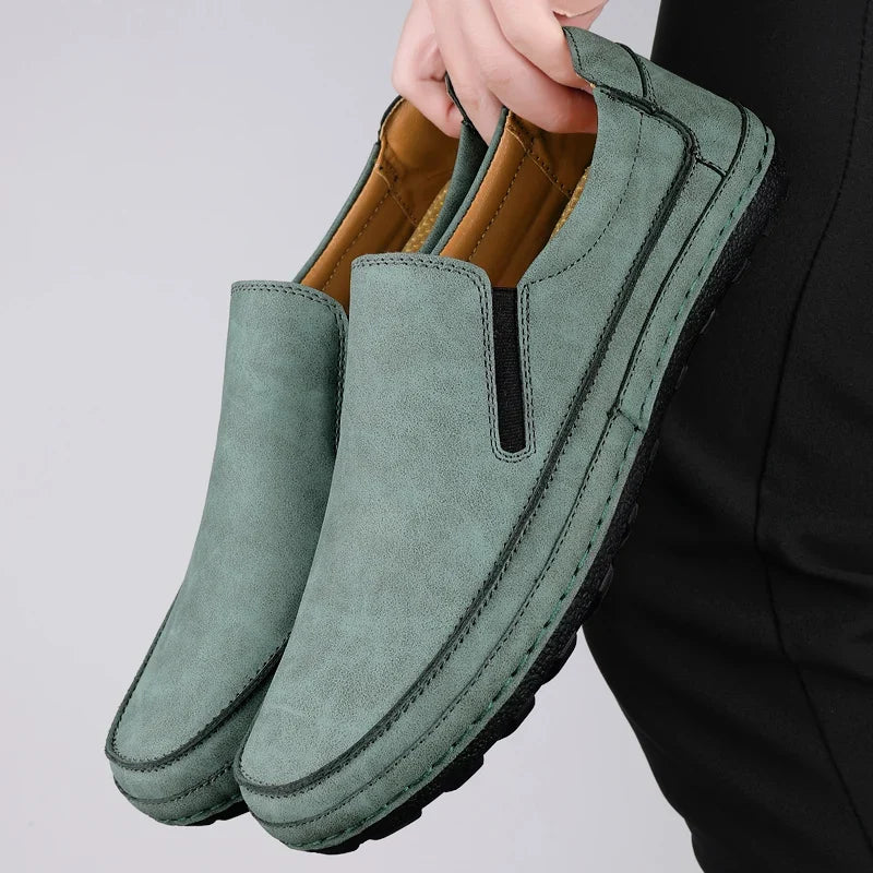 Larvis Genuine Leather Loafers