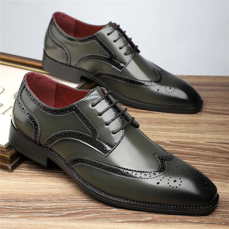 Marford Genuine Leather Oxfords