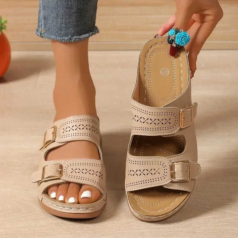 Laurine | Adjustable Orthopedic Mules