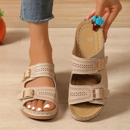 Laurine | Adjustable Orthopedic Mules