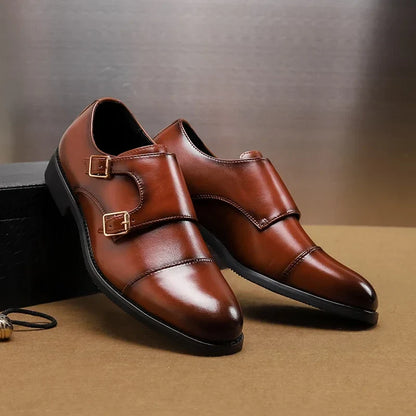 Grandeur Monk Strap Shoes