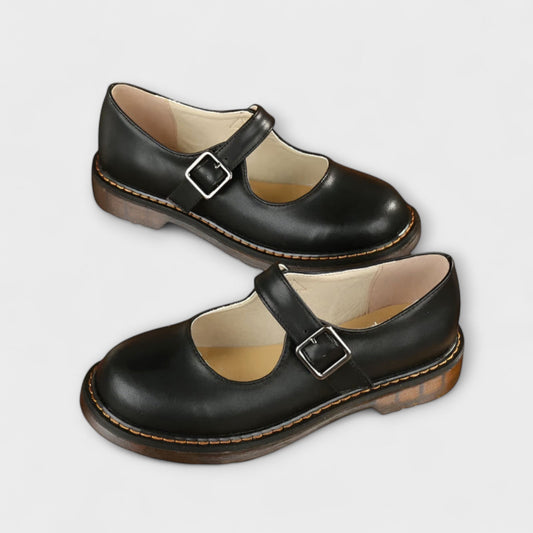 Sasha | Orthopedic Ballet Flats with Strap