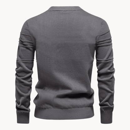 Seve - Elegant Checked Sweater