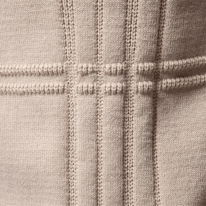 Seve - Elegant Checked Sweater