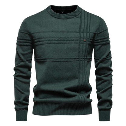 Seve - Elegant Checked Sweater