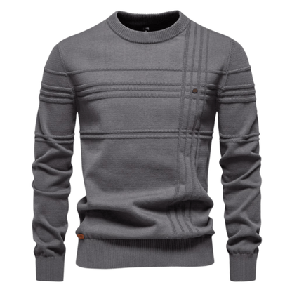 Seve - Elegant Checked Sweater