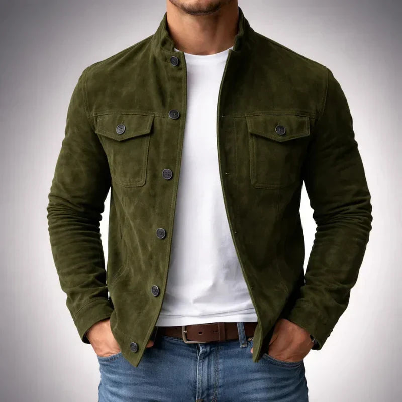Marcus™ | Elegant Suede Jacket