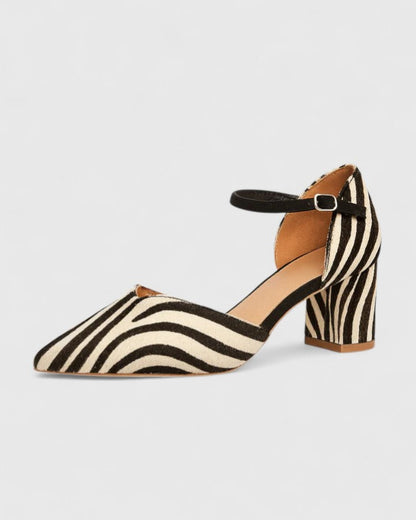 Zéphyrelle | Zebra Couture Heels