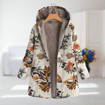 Camellia – Lightweight Winter Jacket with Faux Fur Lining