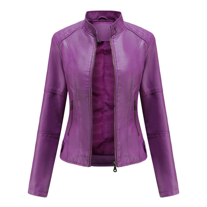 Ella | Women’s Elegant Slim-fit Biker Jacket