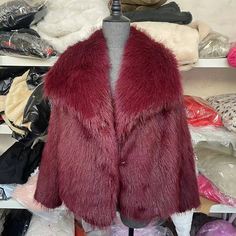 Anna | Women’s Relaxed Fit Faux Fur Jacket