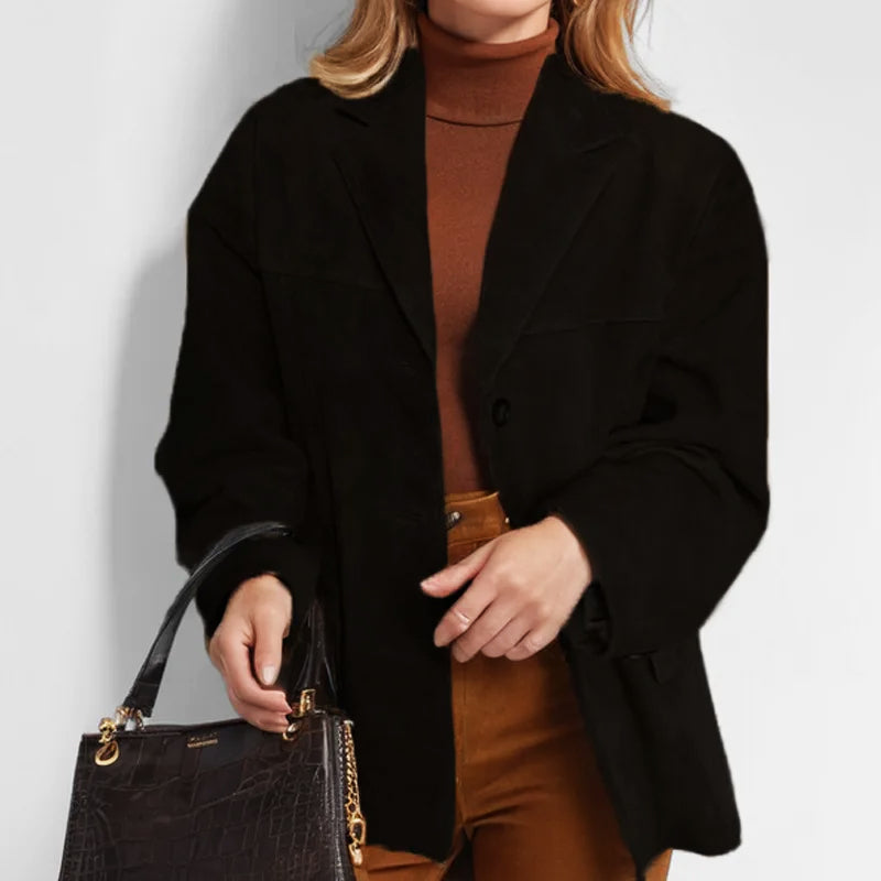 Mia | Women’s Stylish Button-Down Blazer Jacket