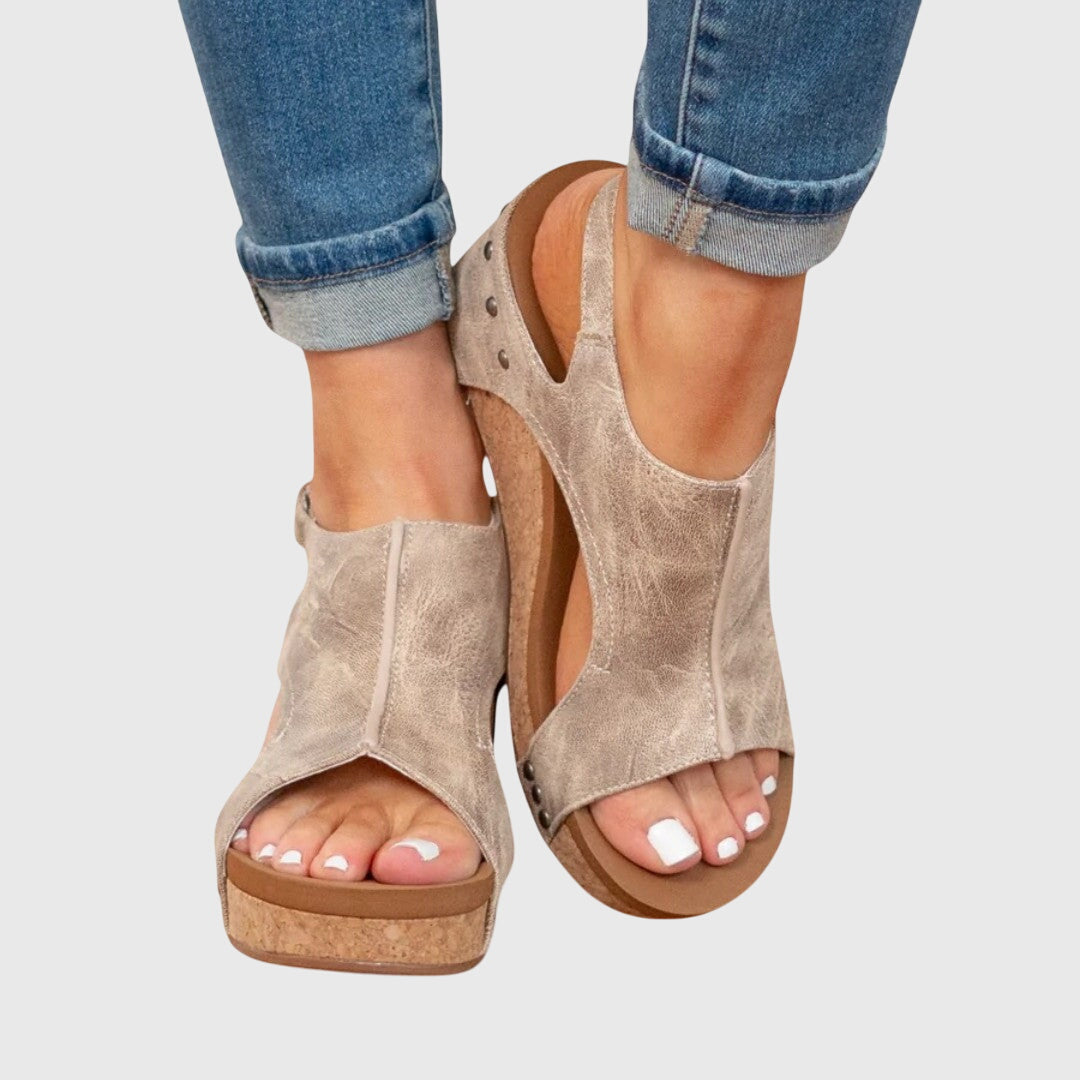 Gaëlle | Wedge Orthopedic Sandals
