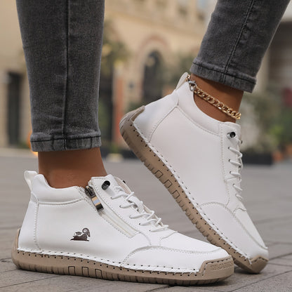 Maura | Comfort Nature Zip Sneakers