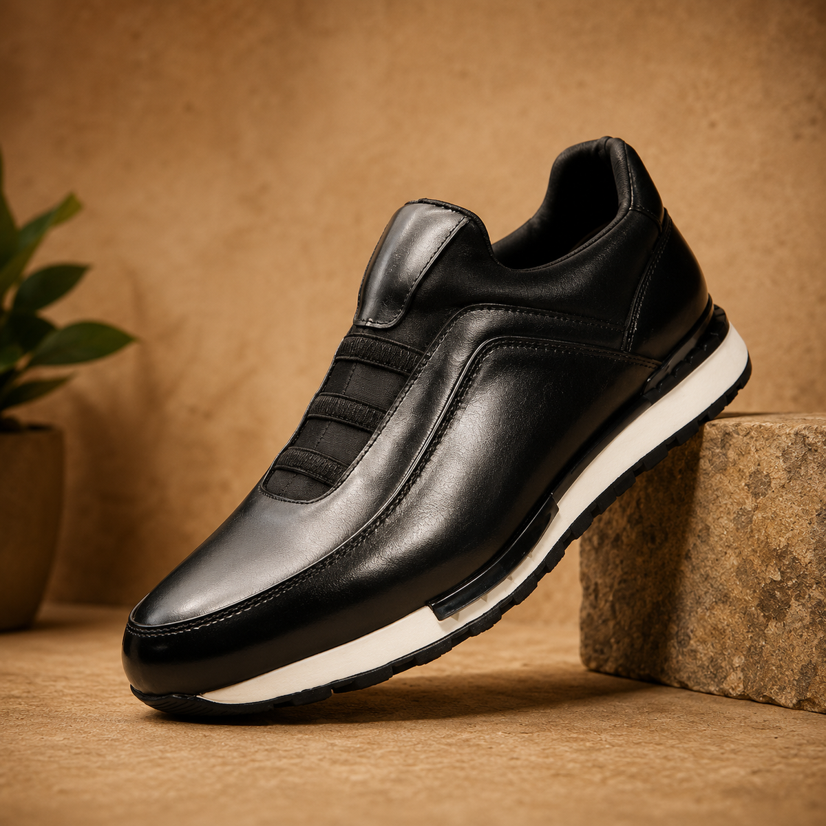 Luciano Leather Sneakers