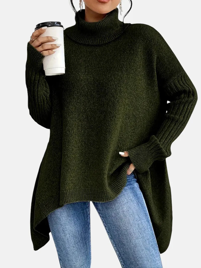 Brigitte | Long Turtleneck Sweater