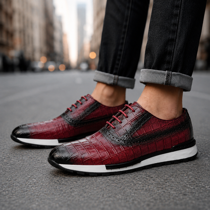 Montavelli Leather Sneakers