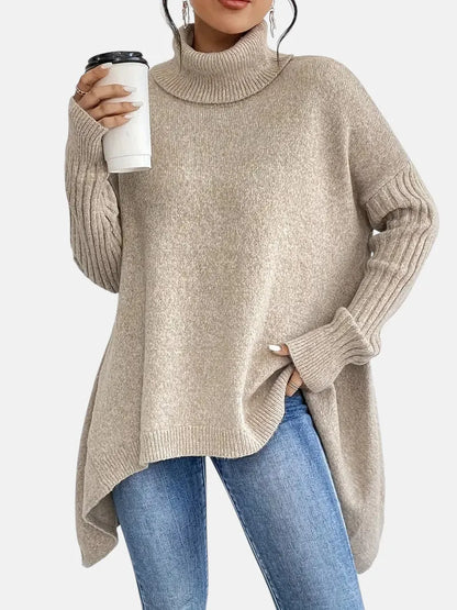 Brigitte | Long Turtleneck Sweater