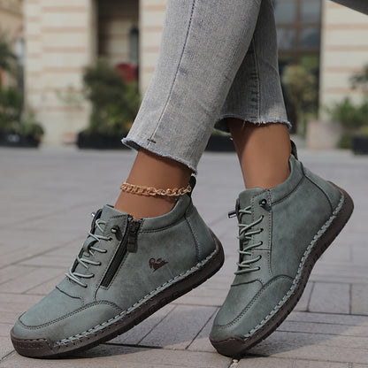 Maura | Comfort Nature Zip Sneakers