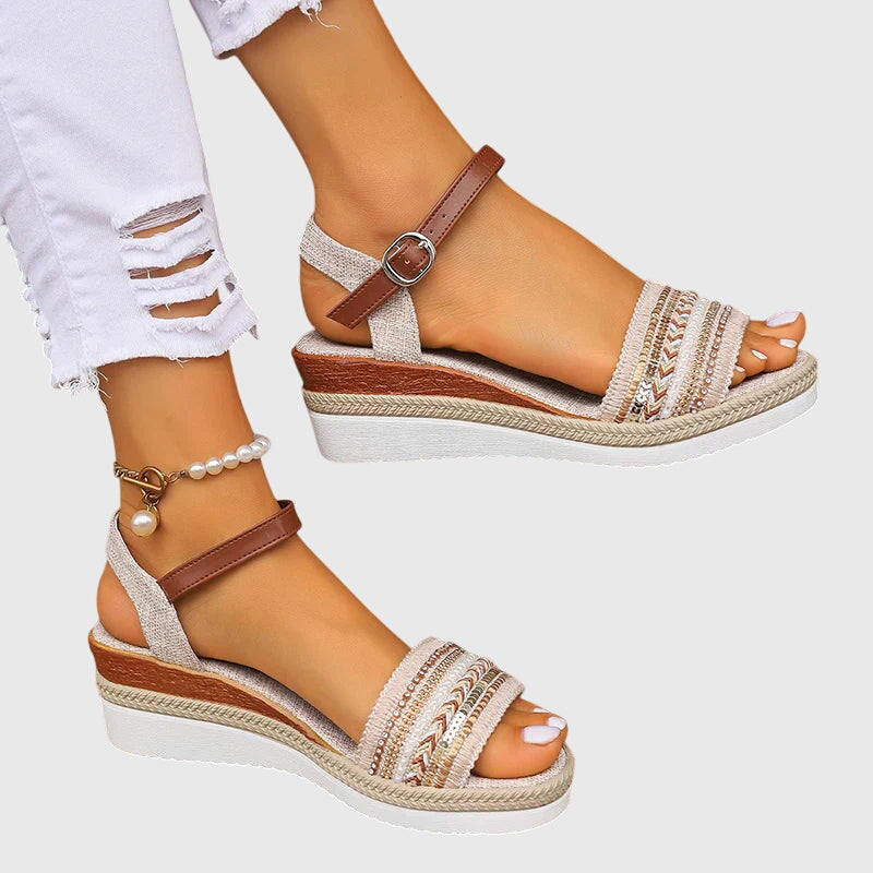 Clara | Wedge Orthopedic Sandals