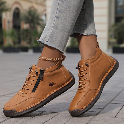 Maura | Comfort Nature Zip Sneakers