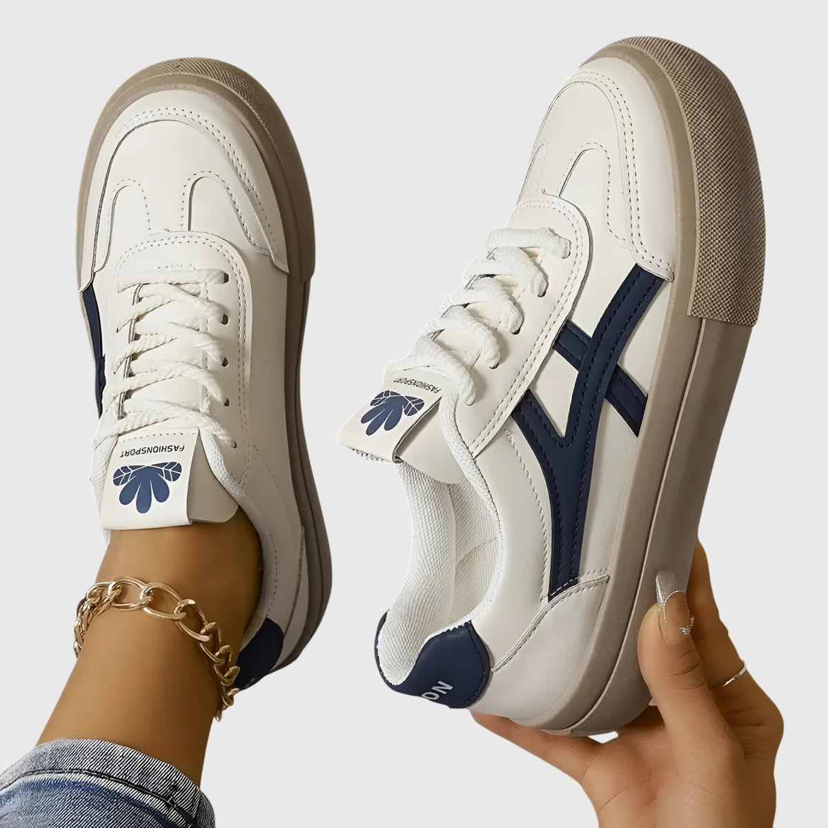 Dalia | Casual Contrast Sneakers