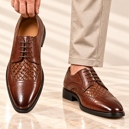 Carvino Leather Oxfords