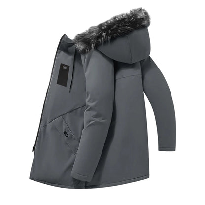 Bjorn windproof hooded parka for men