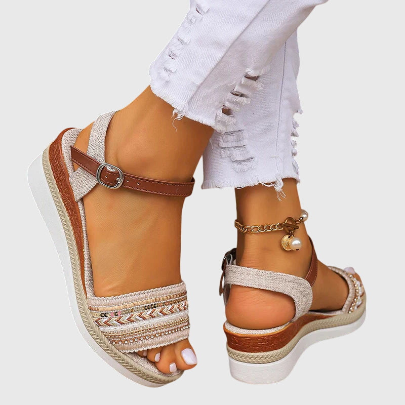 Clara | Wedge Orthopedic Sandals