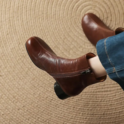 Noelle Genuine Leather Boots