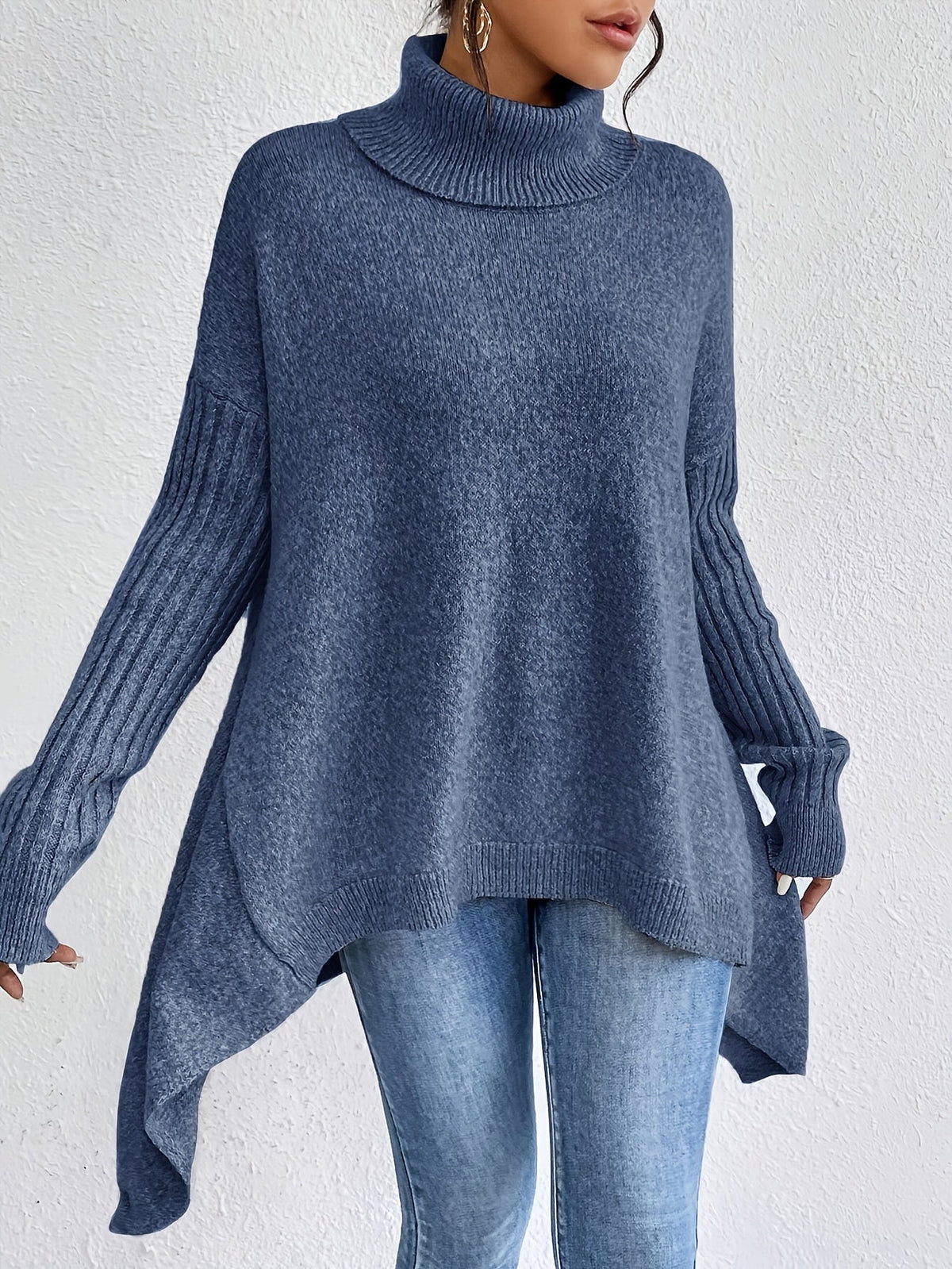 Gabrielle | Oversized Turtleneck Sweater