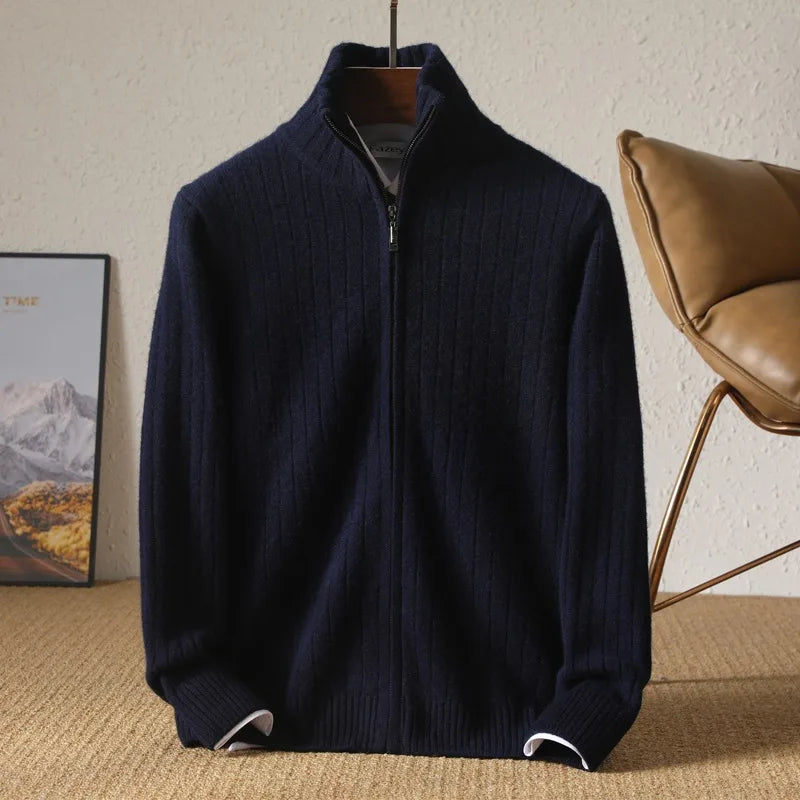 Duncan™ | Men's Cashmere Full-Zip Cardigan