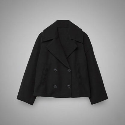 Georgia | Classic Double Button Short Jacket for Women