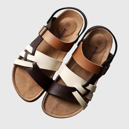 Émilienne | Crossed Orthopedic Sandals