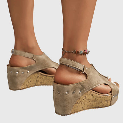 Émilie | Wedge Orthopedic Sandals