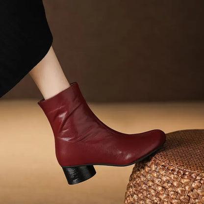 Noelle Genuine Leather Boots