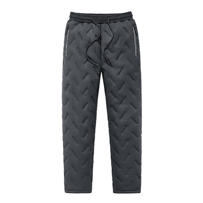 Women's thick fleece-lined winter joggers