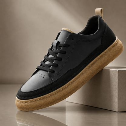 Carlo Cruz Leather Sneakers