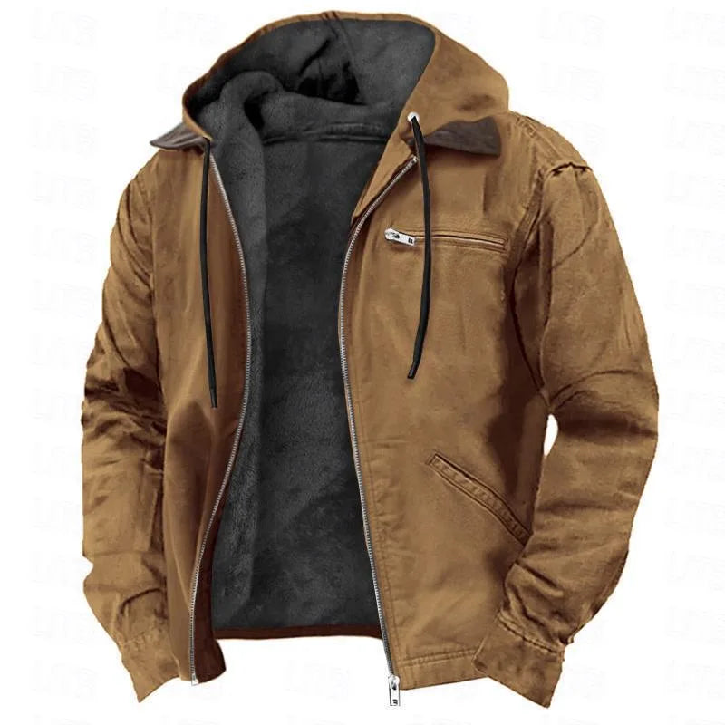 Cannon™ | Men's Fleece Lined Hoodie Jacket
