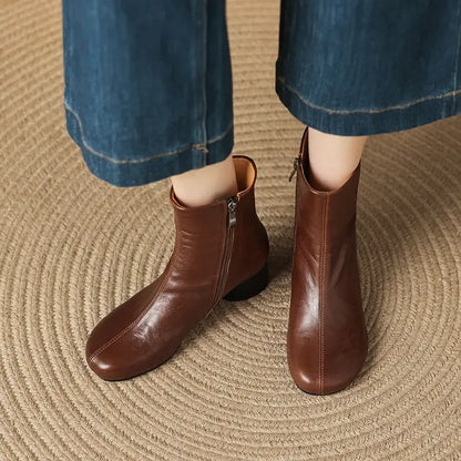 Noelle Genuine Leather Boots