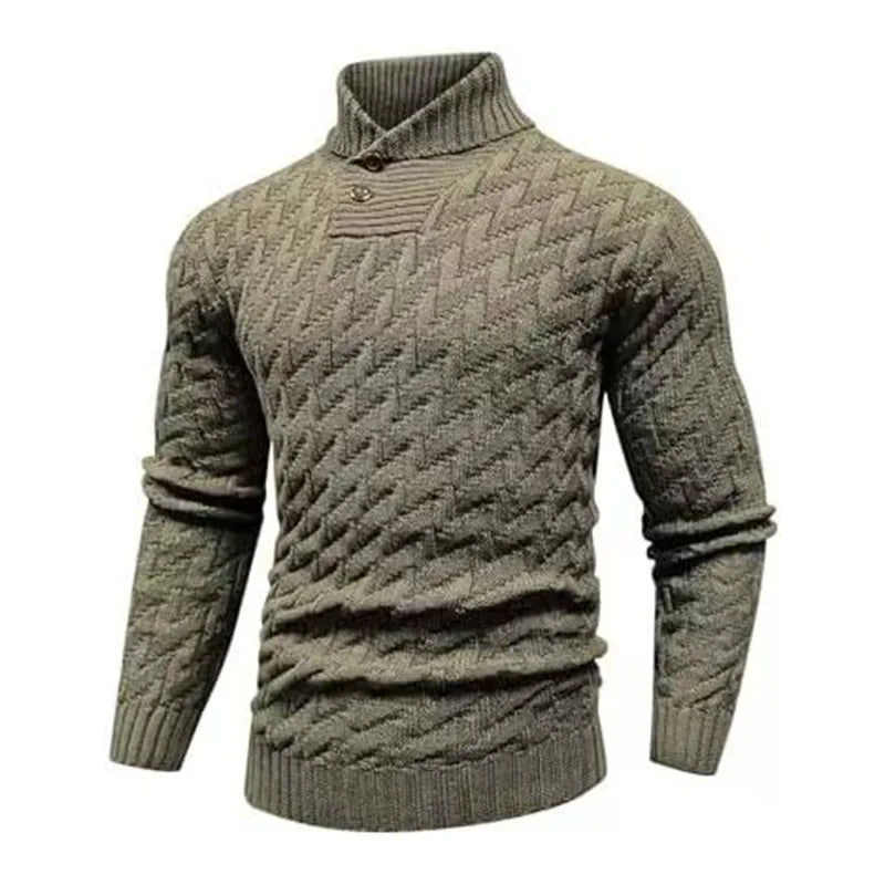 Channing™ | Men's Textured Turtle Neck Sweater
