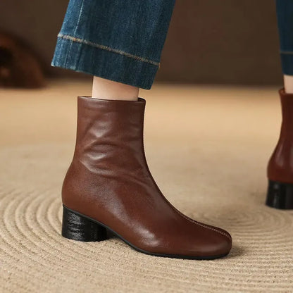 Noelle Genuine Leather Boots