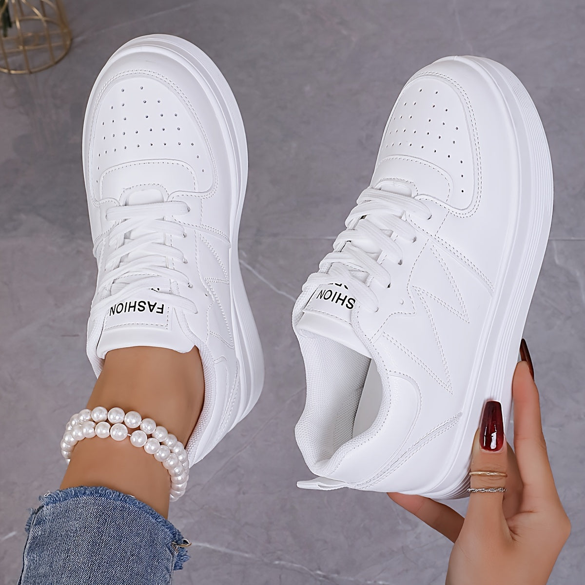 Clémence | Chic Platform Sneakers