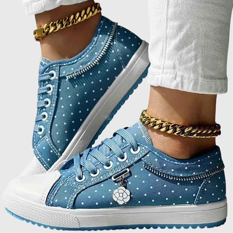 Céleste | Transparent Lace Sneakers